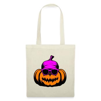 Citrouille Halloween Cool - Sac en tissu - nature - Devant