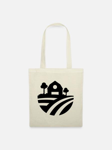 Farm Ernte icon - Stoffbeutel - Natur