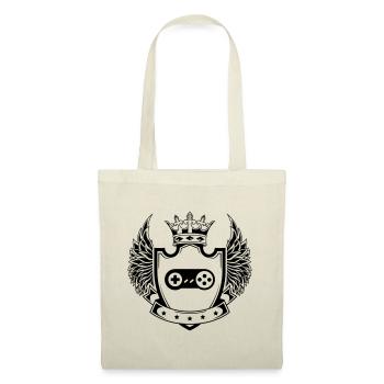 Gamepad Coat of Arms Gamer - Tote Bag - nature - Front