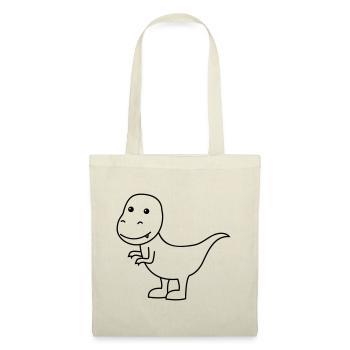 Dinosaur T-Rex Comic - Tote Bag - nature - Front