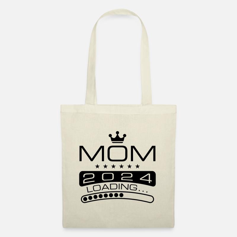 Mama 2024 Loading Mom - Stoffbeutel - Natur