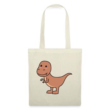 Dinosaure T-Rex Comic - Sac en tissu - nature - Devant