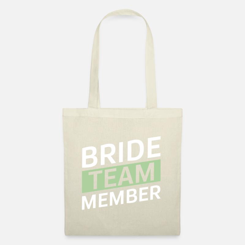 Bride Team - Stoffbeutel - Natur
