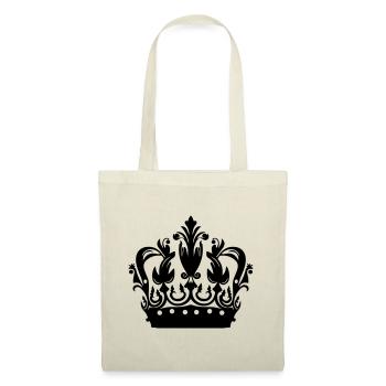 Symbole de la couronne - Sac en tissu - nature - Devant