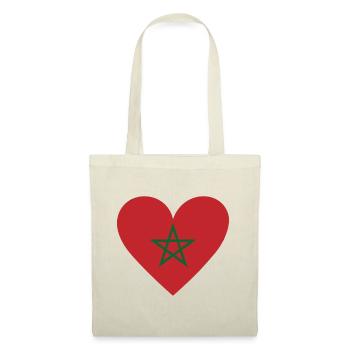 Morocco Heart - Tote Bag - nature - Front