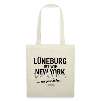 Lüneburg ist wie New York - Stoffbeutel - Natur - Vorne