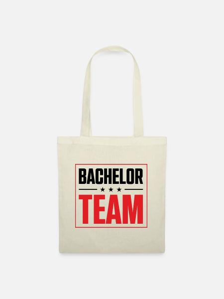 Bachelor Team - Stoffbeutel - Natur