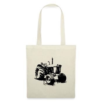 Tracteur Farmer Symbole Farmer - Sac en tissu - nature - Devant