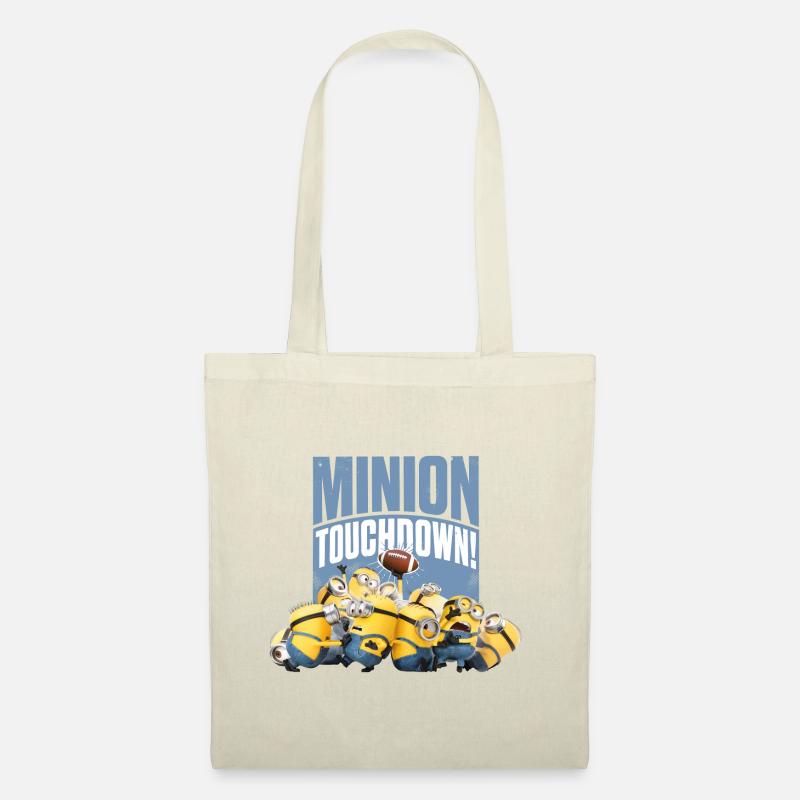 Minions Football Touchdown - Stoffbeutel - Natur