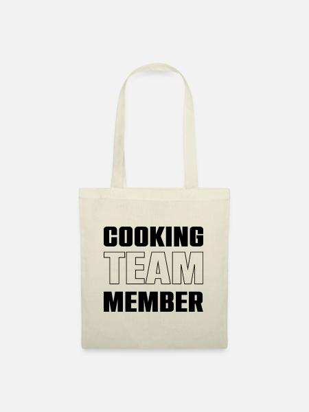 Cooking Team - Stoffbeutel - Natur