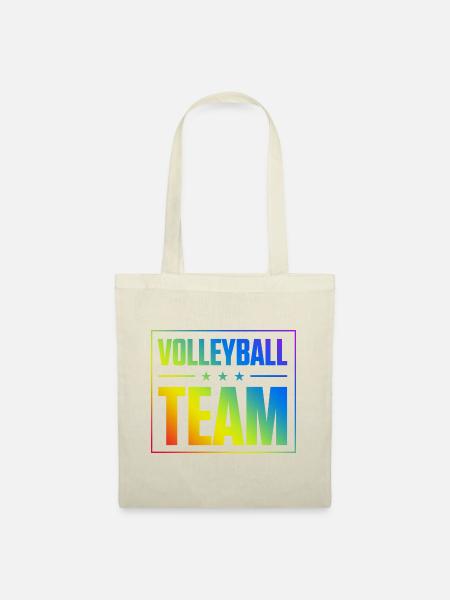 Volleyball Team - Stoffbeutel - Natur