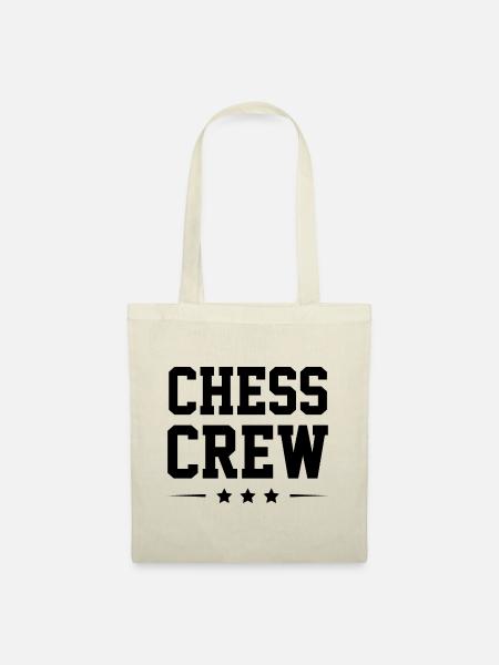 Chess Crew - Stoffbeutel - Natur
