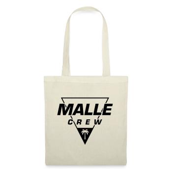 Malle Crew - Stoffbeutel - Natur - Vorne