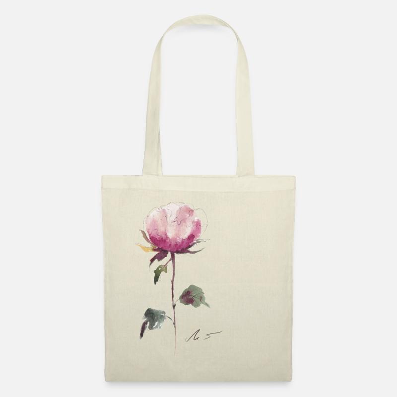 Peony Promise - Stoffbeutel - Natur