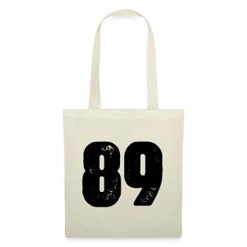 89 number jersey - Tote Bag - nature - Front
