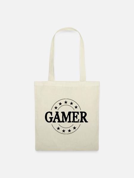 Gamer Beruf - Stoffbeutel - Natur
