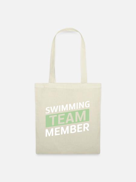 Swimming Team - Stoffbeutel - Natur