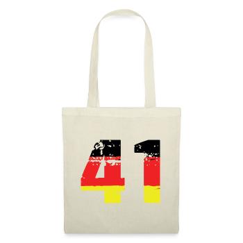 41 Numéro Allemagne Jersey - Sac en tissu - nature - Devant