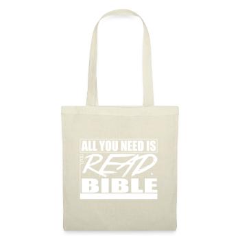 All you need is to read Bible - Tote Bag - nature - Front