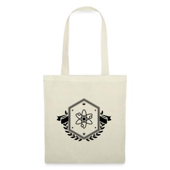 Atom Wappen - Stoffbeutel - Natur - Vorne