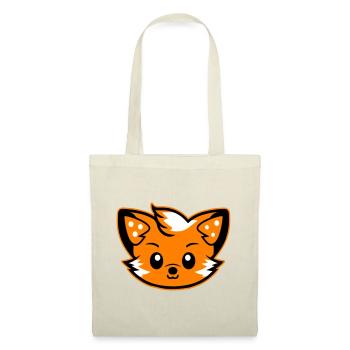 Fox Head Comic Cute - Tote Bag - nature - Front