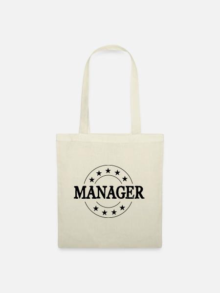 Manager Beruf - Stoffbeutel - Natur