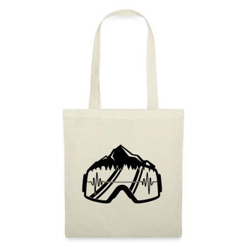 ski goggles pulse - Tote Bag - nature - Front