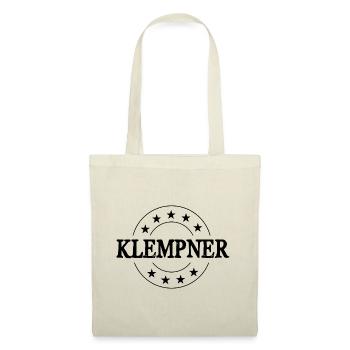 Klempner Beruf - Stoffbeutel - Natur - Vorne