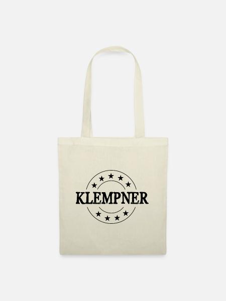 Klempner Beruf - Stoffbeutel - Natur