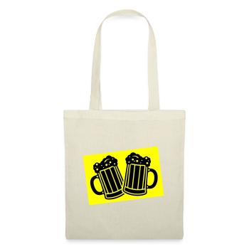 Drinking beer symbol - Tote Bag - nature - Front