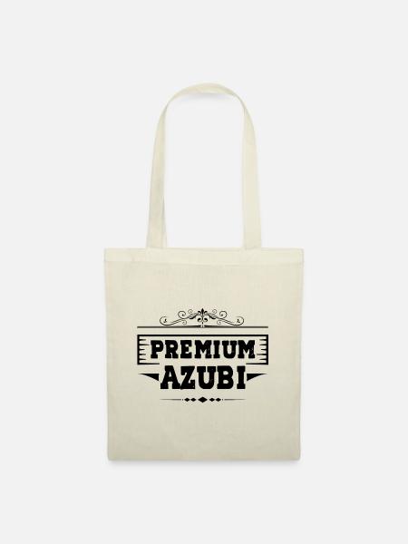 Premium Azubi - Stoffbeutel - Natur
