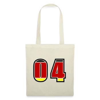 Maillot Allemagne numéro 4 - Sac en tissu - nature - Devant
