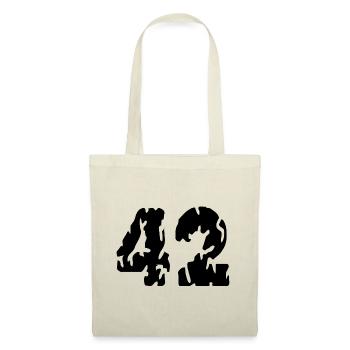 42 Maillot numéro - Sac en tissu - nature - Devant