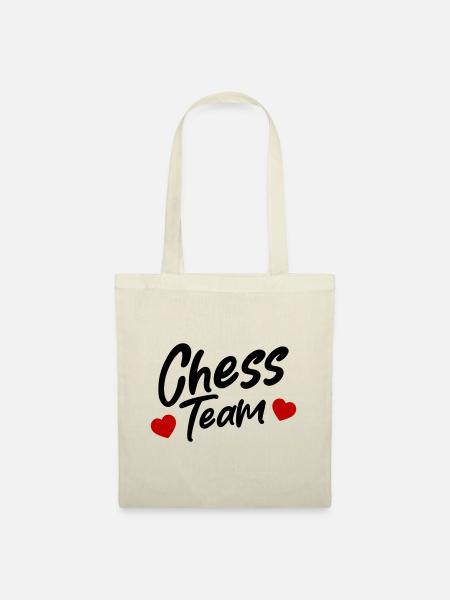 Chess Team - Stoffbeutel - Natur