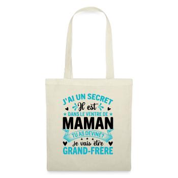 Le Secret D'un Grand Frère - Sac en tissu - nature - Devant