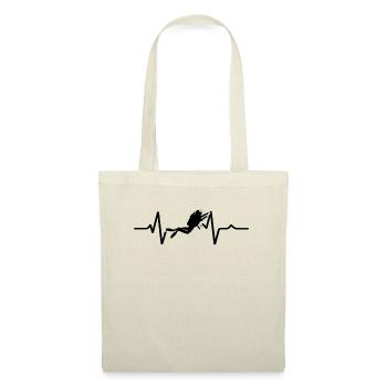 Diving Heartbeat Sport Gift Diving - Tote Bag - nature - Front
