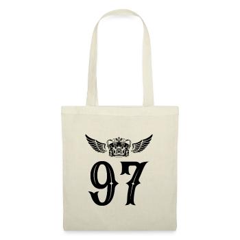 97 Couronne numérique - Sac en tissu - nature - Devant