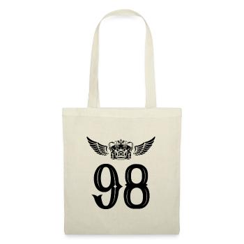 98 Number crown - Tote Bag - nature - Front
