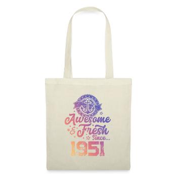 1951 awesome fresh - Stoffbeutel - Natur - Vorne