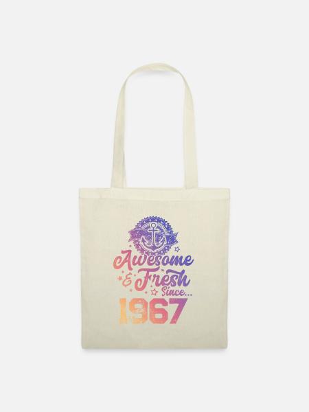 1967 awesome fresh - Stoffbeutel - Natur