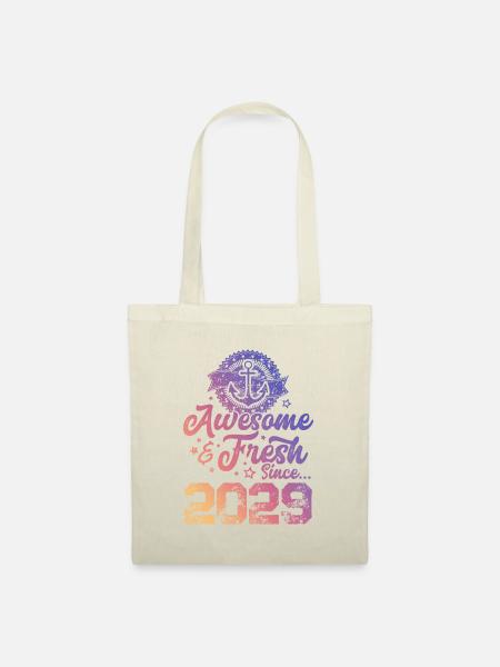 2029 awesome fresh - Stoffbeutel - Natur