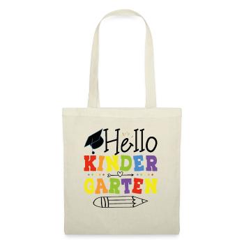 Bonjour L'école Maternelle - Sac en tissu - nature - Devant