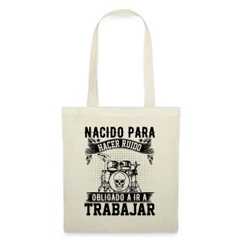 Né Pour Faire Du Bruit - Sac en tissu - nature - Devant
