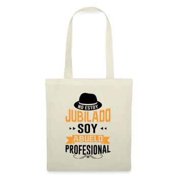 Papi Retraité Je Suis Un Grand-père Professionnel - Sac en tissu - nature - Devant