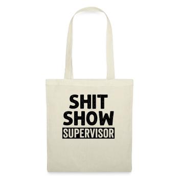 Superviseur Du Shit Show - Sac en tissu - nature - Devant
