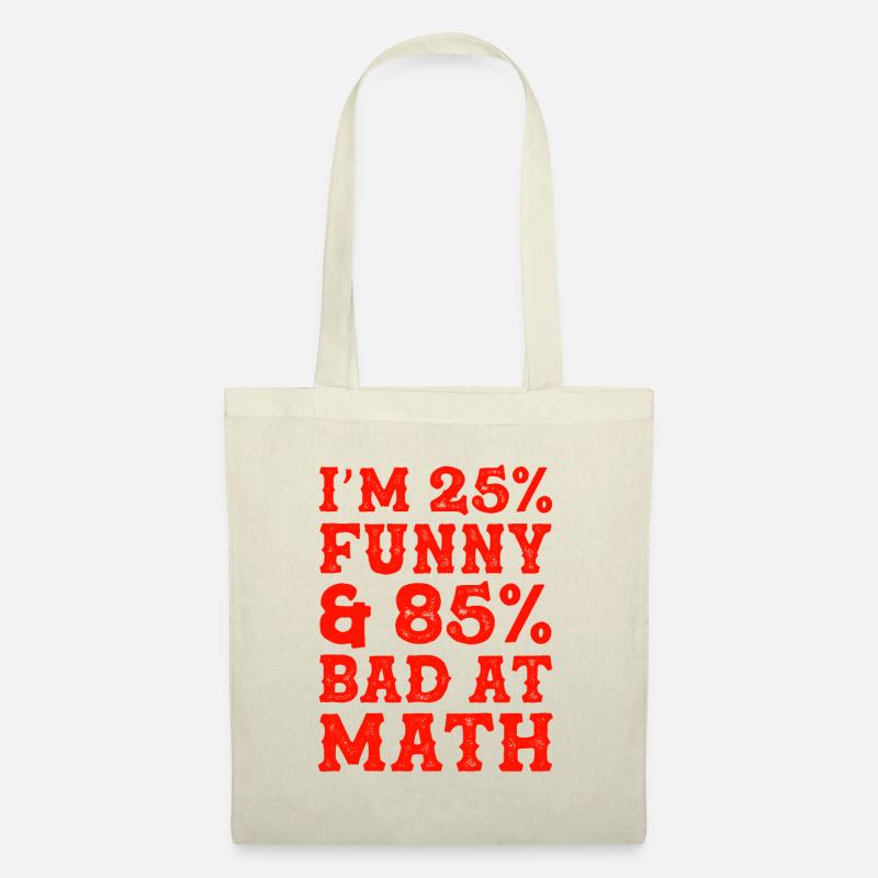 funny math mathematics - Tote Bag - nature