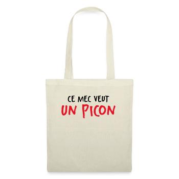 Ce Mec Veut Un Picon - Sac en tissu - nature - Devant