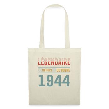Legendary since October 1944 Anniversary - Tote Bag - nature - Front