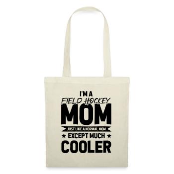 Feldhockey Mom - Stoffbeutel - Natur - Vorne