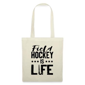 feldhockey leben - Stoffbeutel - Natur - Vorne